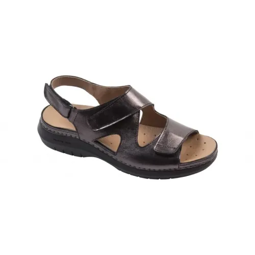 Comfy Camellia Bronze Women Sandal