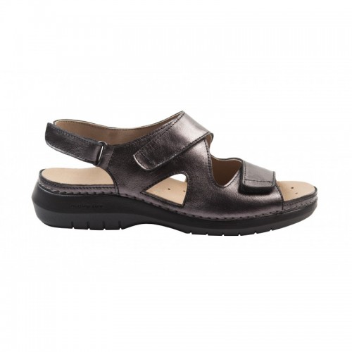 Sandália para Mulher Comfy Camélia Chumbo