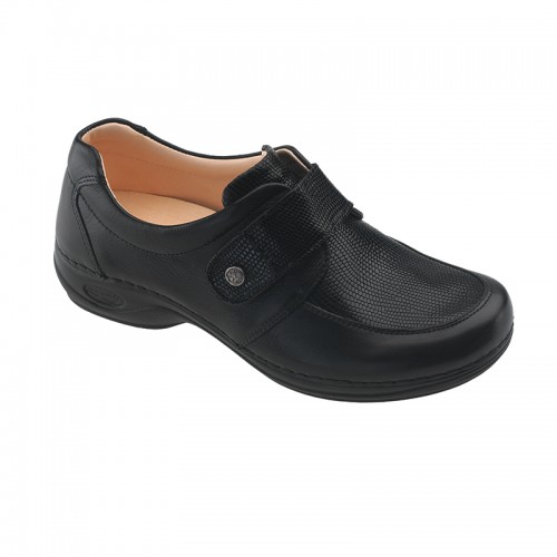 Comfy Guadelupe Black Women Shoe