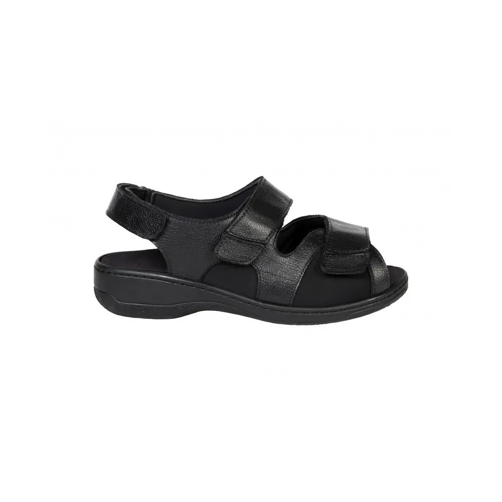 Sandales Étirantes Aire Noires pour femmes