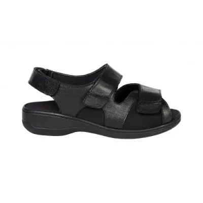 Sandales Étirantes Aire Noires pour femmes