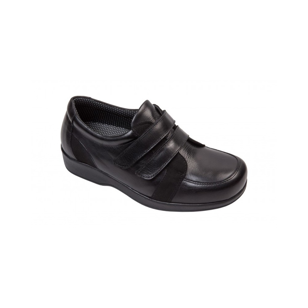 Zapato Diabetico Mujer Luisa Negro