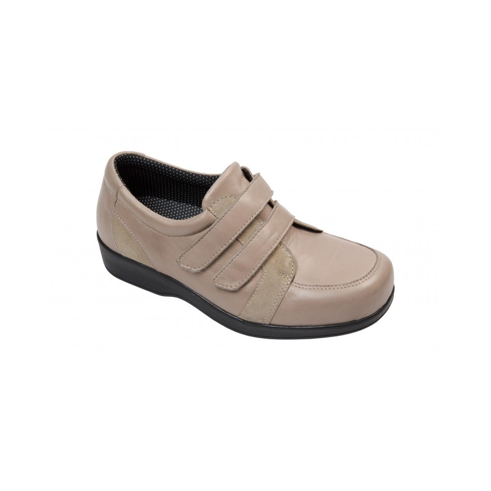 Zapato Diabetico Mujer Luisa Taupe