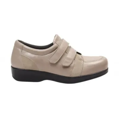 Chaussure diabétique Luisa Taupe