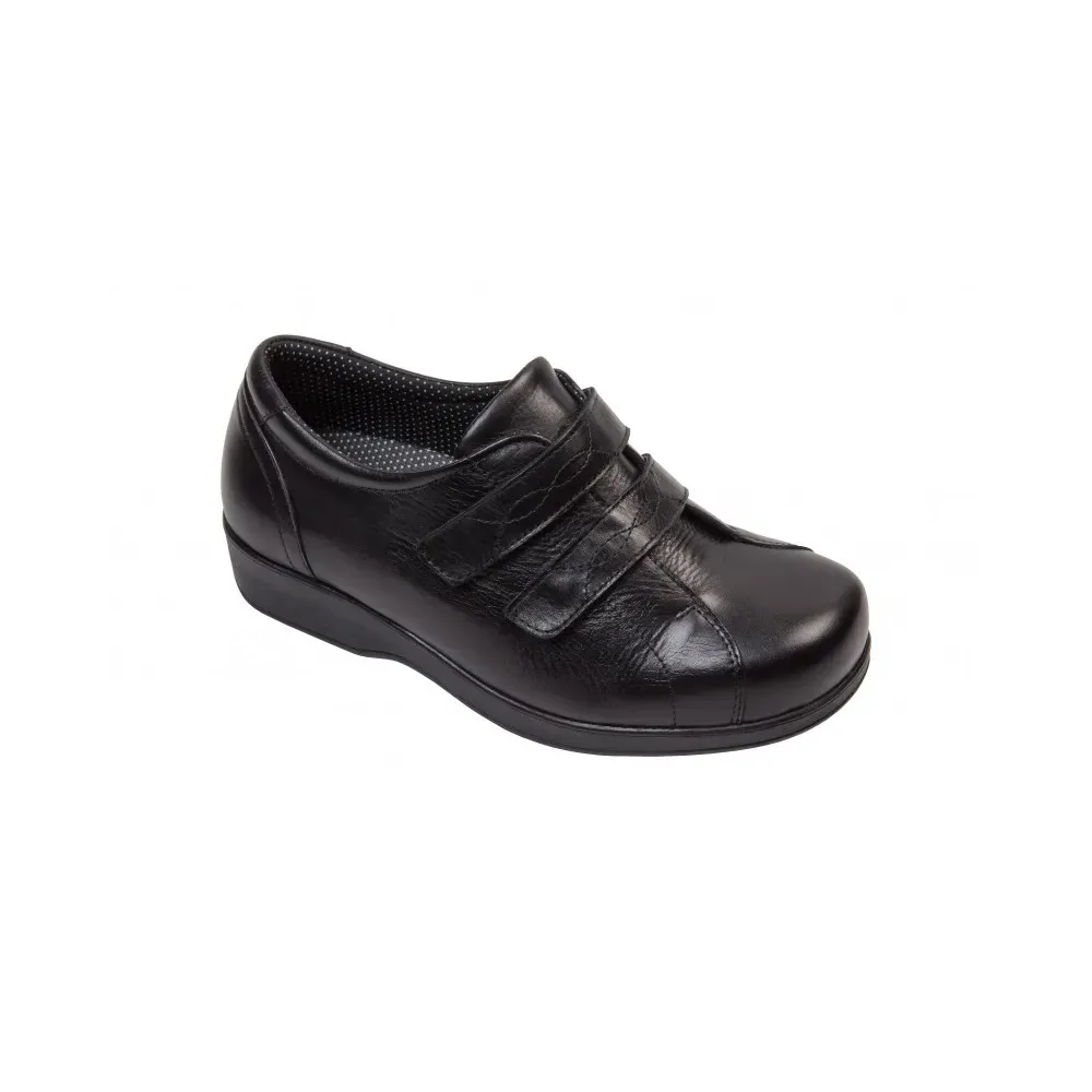 Patrícia Chaussure noire pour diabétique