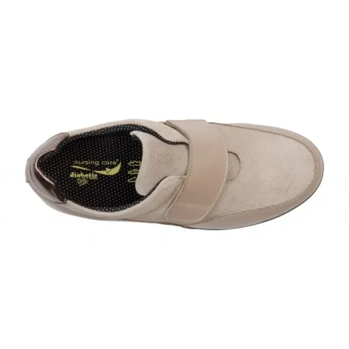 Chaussure pour pieds diabétiques Ana Taupe | Loja Ortopédica Ventes n°1