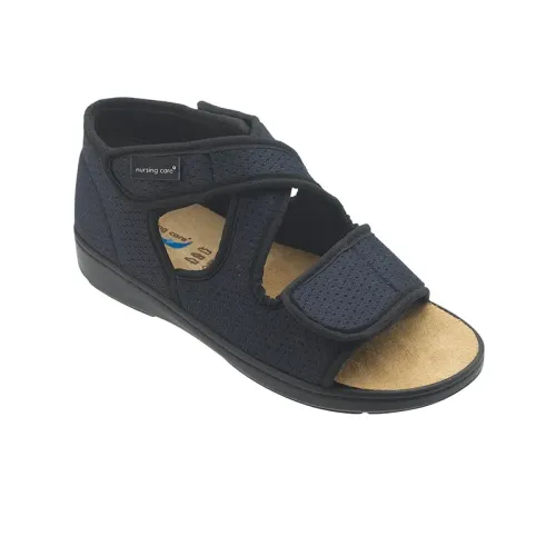Sandale textile confortable bleu Caramulo