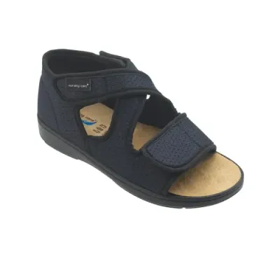 Sandale textile confortable bleu Caramulo