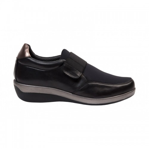 Zapato Diabetico Mujer Maria Negro