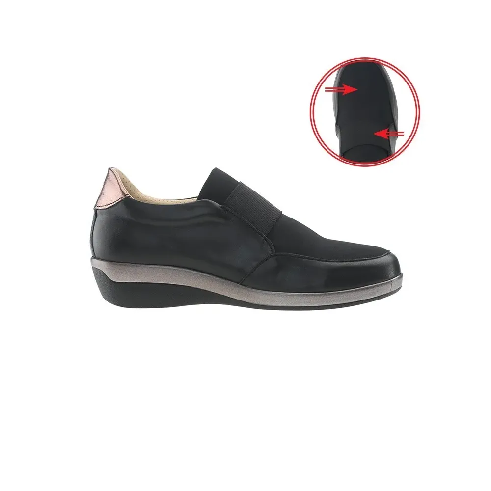 Chaussures Curacao Confortables Stretch Black