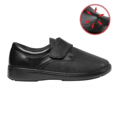 Chaussure noire Lapa stretch confortable