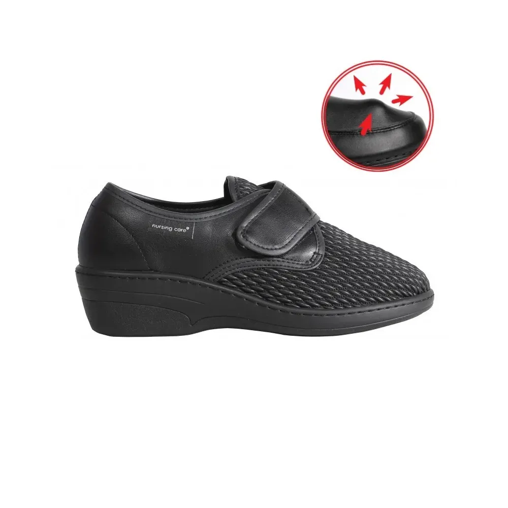 Chaussure noire Stretch Buçaco pour femmes