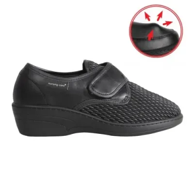 Chaussure noire Stretch Buçaco pour femmes