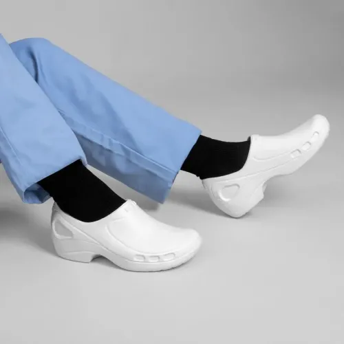 Working Clogs Wock Everlite Closed White | Orthopedic Shop