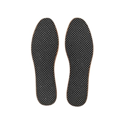 Orthopedic Insole in Leather and Active Carbon