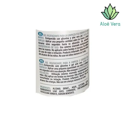 Gel désinfectant pour les mains avec alcool 100 ml