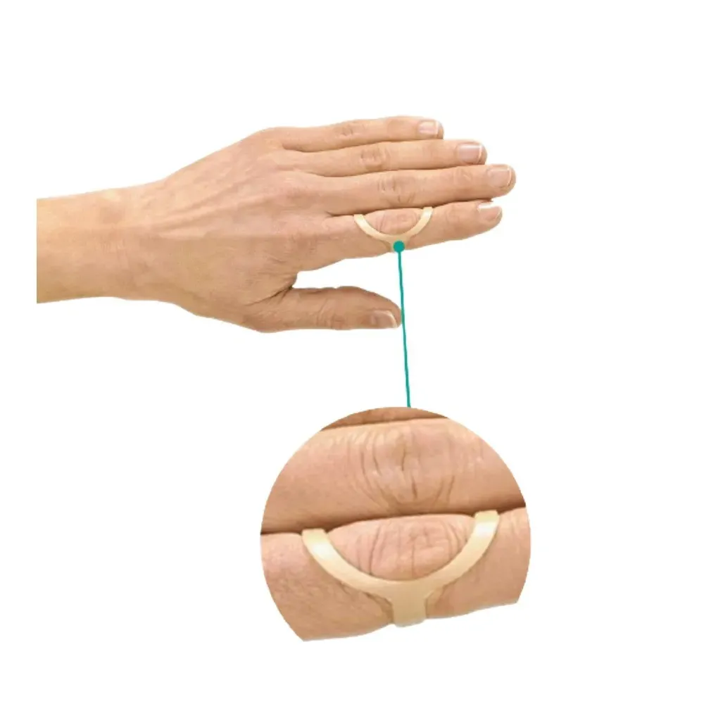Attelle immobilisatrice ovale du doigt-8