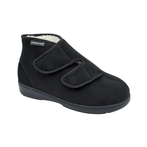 Botte textile en daim unisexe Eucalyptus Noir