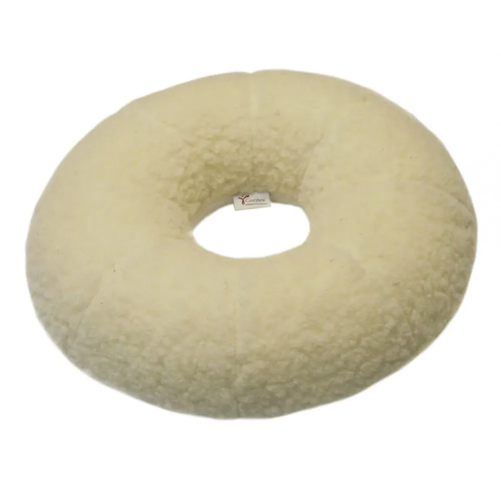 Coussin anti-aquam en cuir naturel d’agneau