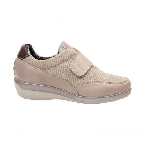 Ana Taupe Diabetic Shoe