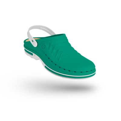 Wock Clog Green with Clip Clogs