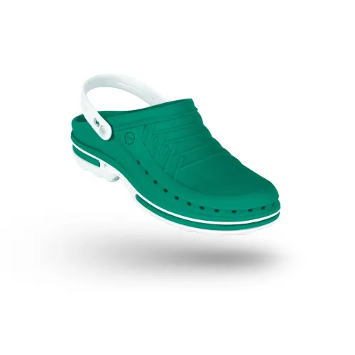 Clogs for Healthcare Wock Clog Green w/ Clip | Orthopedic Shop