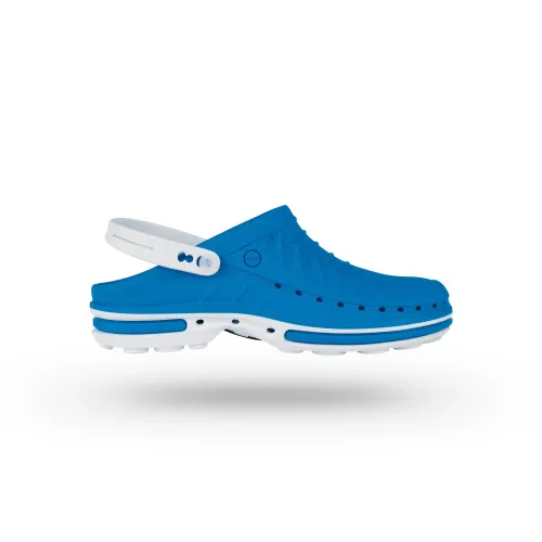 Clogs for Healthcare Wock Clog Medium Blue w/ Clip | Orthopedic Shop