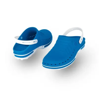 Clogs for Healthcare Wock Clog Medium Blue w/ Clip | Orthopedic Shop