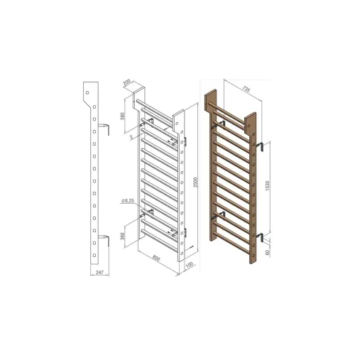Dossier en bois simple JMS 10.FI.5045