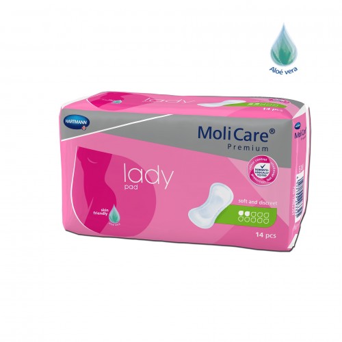 Lady Pad 2 Drops Pads for Incontinence