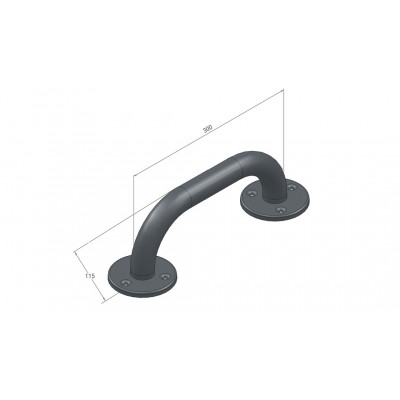 Shower Grab Bar 30 cm