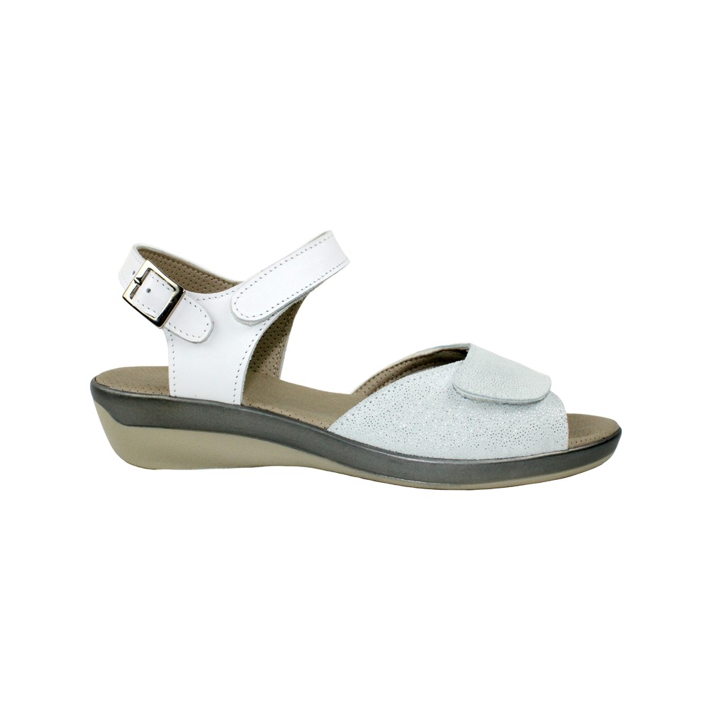 Comfy Ibiza White Sandal
