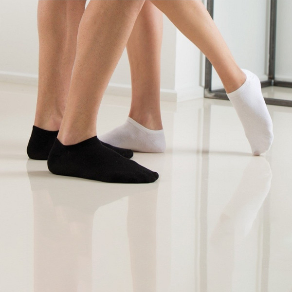 Short Sock for Diabetic Foot with Carbon Fiber